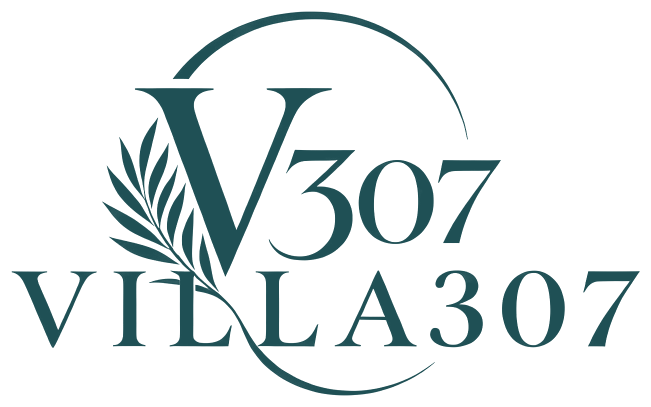villa307 logo teal master